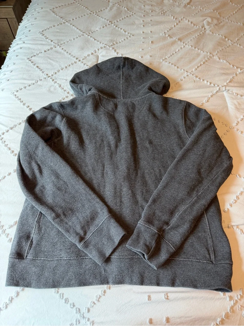 Vintage 90s Polo Sport Ralph Lauren Zip Up Hoodie Grey Large
